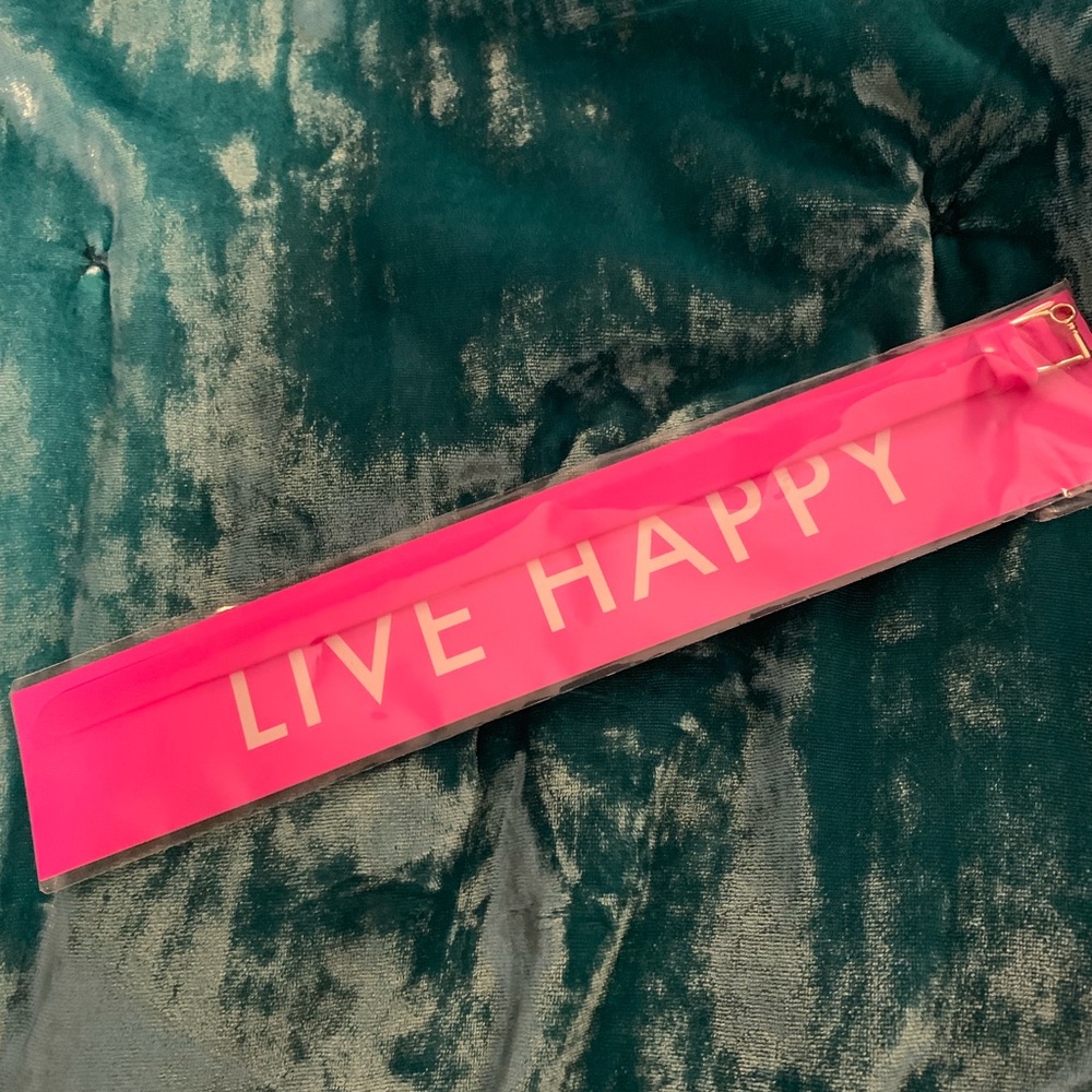 Hot Pink Silicone Bracelet